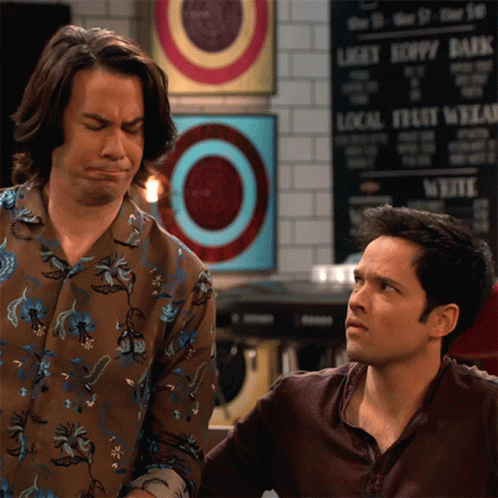 Look At Each Other Freddie Benson GIF - Look At Each Other Freddie Benson Spencer Shay GIFs