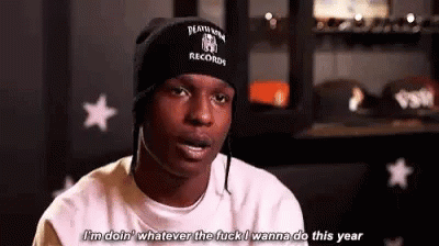 Asap Rocky Doing Whatever I Want GIF - Asap Rocky Doing Whatever I Want Do Whatever GIFs