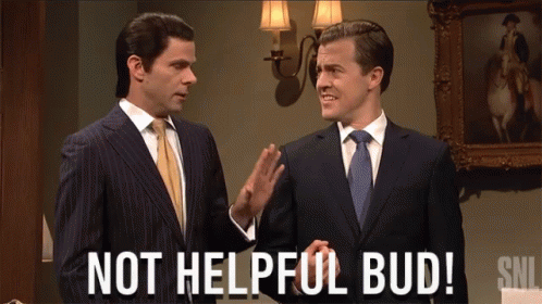 Not Helpful Bud Talk To The Hand GIF - Not Helpful Bud Talk To The Hand No Thanks GIFs