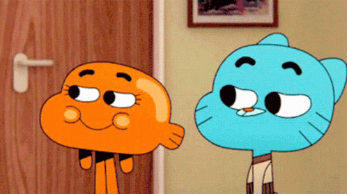The Amazing World Of Gumball Stairs GIF - The Amazing World Of Gumball Stairs Gumball And Darwin GIFs