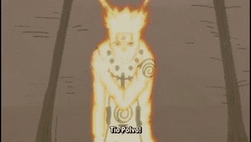 a cartoon character says " tio polvo " in a foreign language