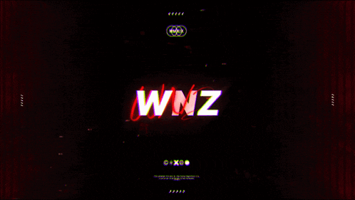 the word wnz that is on a red background