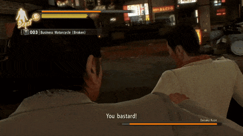 two men are fighting in a video game with the numbers 003 and broken on the screen