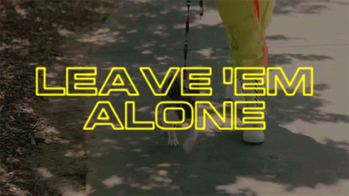 Leave Me Alone Introduction GIF - Leave Me Alone Introduction Presents GIFs