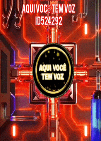 a sign that says aquivoce tem voz id524292