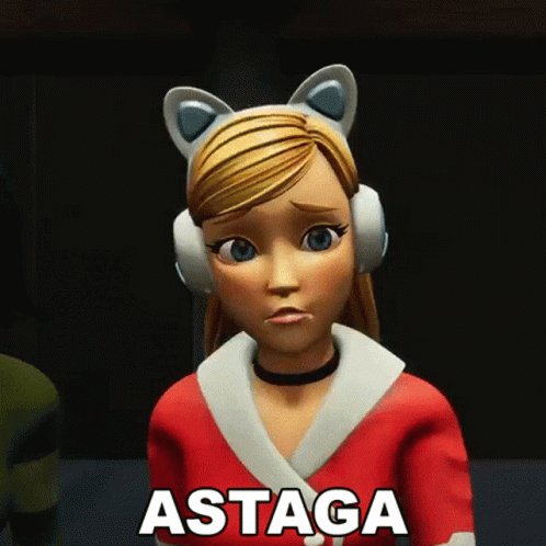 Astaga Aurora GIF - Astaga Aurora Bima S Animation GIFs