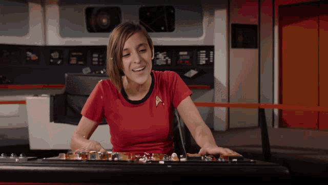 Star Trek Tos GIF - Star Trek Tos Red Shirt Diaries GIFs