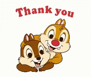 Thank You Chipmunks GIF - Thank You Chipmunks Chip And Dale GIFs