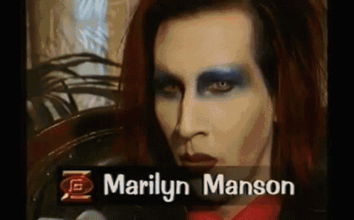 Funny GIF - Marilyn Manson GIFs