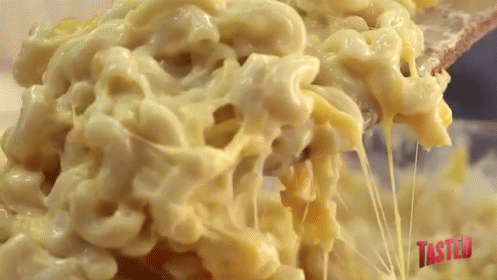 Mac N Cheese! GIF - Mac And Cheese Dinner Nom GIFs