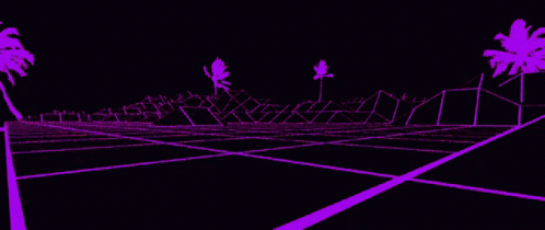 Purple Highway GIF - Purple Highway Night GIFs