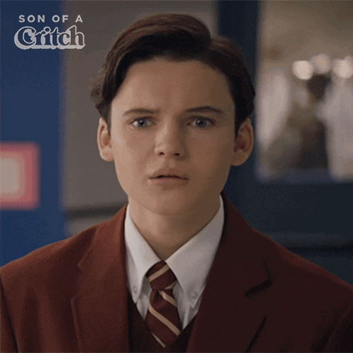 a young man in a suit and tie says " you can 't do this "