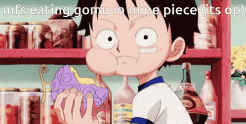 One Piece Luffy GIF - One Piece Luffy Mine Piece GIFs