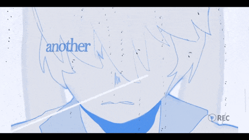 a drawing of a person with the word another written above it