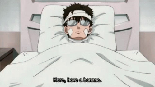 Have A Banana One Punch Man GIF - Have A Banana One Punch Man Anime GIFs
