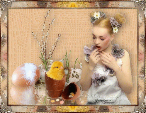 Fêtes De Pâques Easter GIF - Fêtes De Pâques Easter Chick GIFs