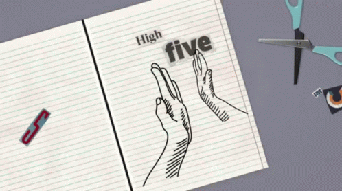 Highfiveisallyougot GIF - Sigrid Tos High Five GIFs