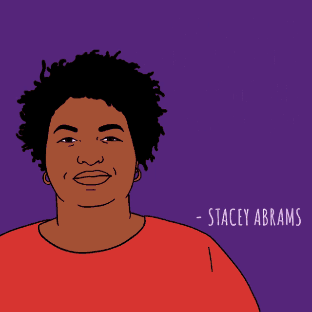 Stacey Abrams Leader GIF - Stacey Abrams Leader Women Empowerment GIFs