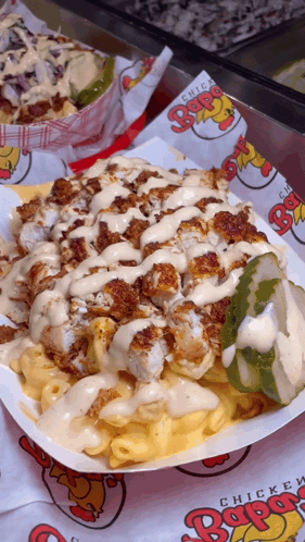 Fried Chicken Mac And Cheese Macaroni And Cheese GIF - Fried Chicken Mac And Cheese Macaroni And Cheese Fried Chicken GIFs