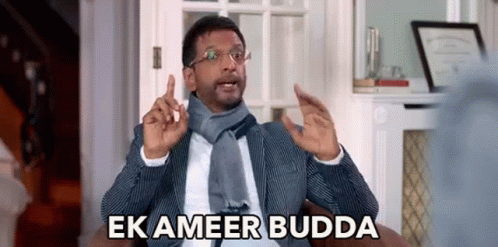 Ek Ameer Budda आमिरबुड्डा GIF - Ek Ameer Budda आमिरबुड्डा ताना GIFs