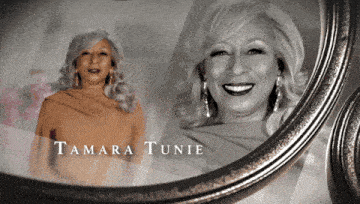 a picture of a woman with the name tamara tunie on the bottom