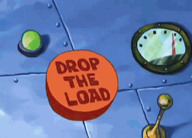 Spongebob Drop The Load GIF - Spongebob Drop The Load Food GIFs