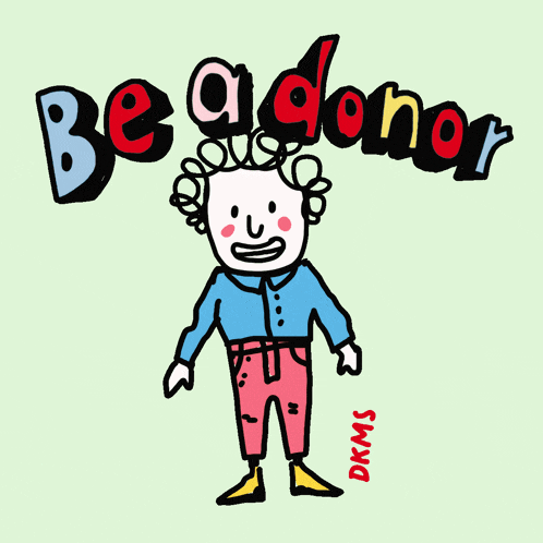 a cartoon of a superhero with the words be a hero written below him
