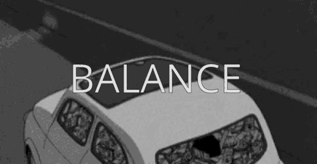 a black and white cartoon of a car with money falling out of it .