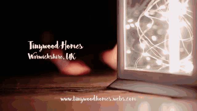tinywood homes warwickshire uk is written on the bottom of a picture