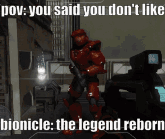 Pov You Said You Dont Like Bionicle The Legend Reborn GIF - Pov You Said You Dont Like Bionicle The Legend Reborn Bionicle GIFs