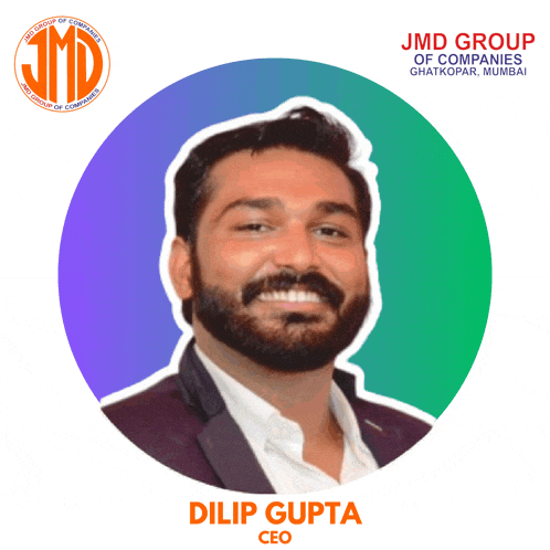 a picture of a man with the name dilip gupta