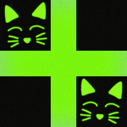 Happy Cat Sad Cat GIF - Happy Cat Sad Cat Green GIFs