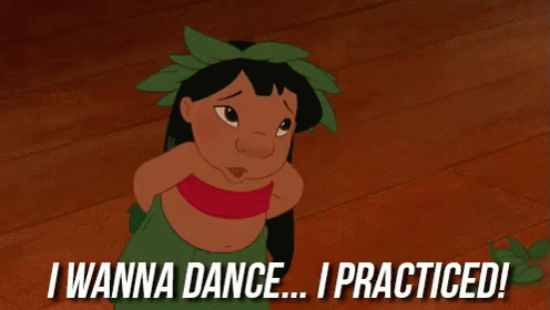 I Wanna Dance... I Practice! - Lilo And Stitch GIF - Lilo And Stitch Disney Lilo GIFs