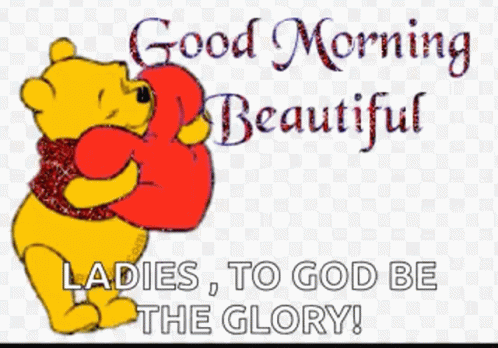 Good Morning Good Morning Beautiful GIF - Good Morning Good Morning Beautiful Winnie The Pooh GIFs