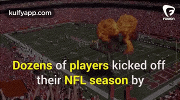 Fusiondozens Of Players Kicked Offtheir Nfl Season By.Gif GIF - Fusiondozens Of Players Kicked Offtheir Nfl Season By Text Pool GIFs