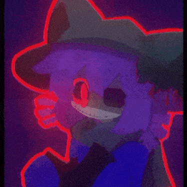 a purple background with a silhouette of a person dancing