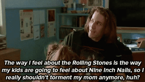 Rolling Stones, Nin, And Future Kids - Clueless GIF - Clueless Breckin Myer Rolling Stones GIFs