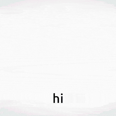 a purple and blue explosion with the word hi in the lower right corner