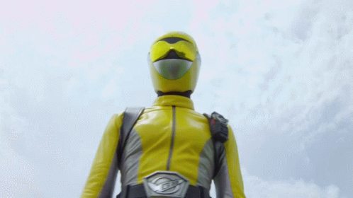 Roll Call Yellow Buster GIF - Roll Call Yellow Buster Tokumei Sentai Go Busters GIFs
