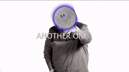 two men with smiley faces on their faces and the words another one on the bottom