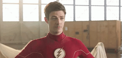 Grant Gustin The Flash GIF - Grant Gustin The Flash Superhero GIFs