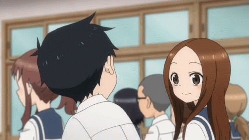Anime Suprised GIF - Anime Suprised Takagi San GIFs