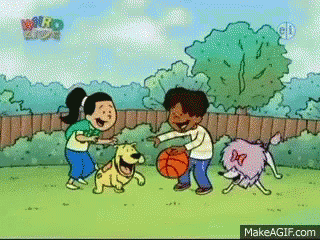 Nothing But Net GIF - Clifford The Big Red Dog Clifford The Big Red Dog GIFs