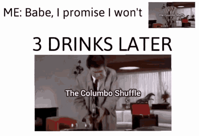 Columbo Columbo Shuffle GIF - Columbo Columbo Shuffle Joshua Cruz GIFs