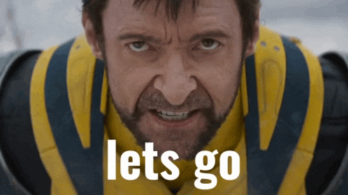 Wolverine Deadpool GIF - Wolverine Deadpool Lets Go GIFs
