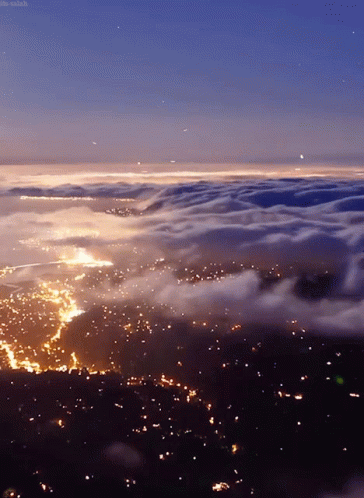 City Lights Clouds GIF - City Lights Clouds Time Lapse GIFs