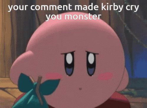 Kirby Cry Kirby Sad GIF