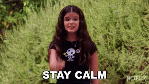 Stay Calm Missy Moreno GIF - Stay Calm Missy Moreno We Can Be Heroes GIFs