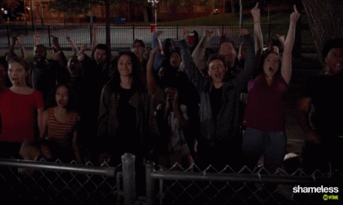 Cheering Celebrate GIF - Cheering Celebrate You Can Do It GIFs