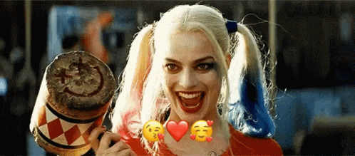 Suicide Squad Queen GIF - Suicide Squad Queen Funny Face GIFs